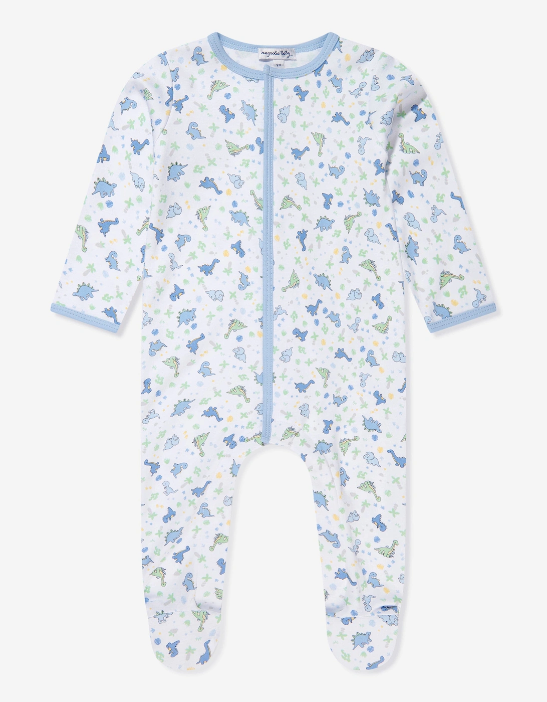 Baby Boys Dinoland Babygrow in White, 5 of 4