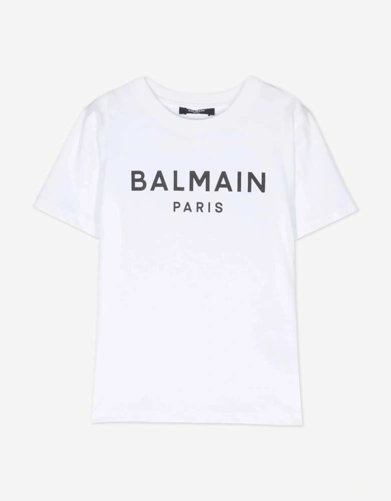 Kids Logo T-Shirt in White