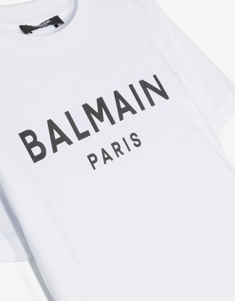 Kids Logo T-Shirt in White