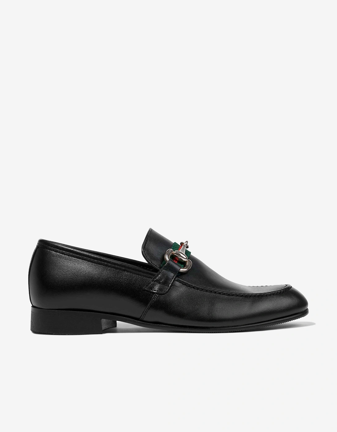 Boys Leather Loafers in Black, 5 of 4