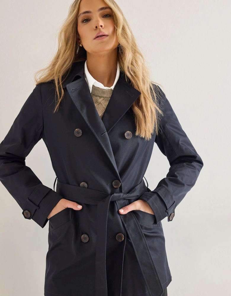 Tall Lined Trench Coat