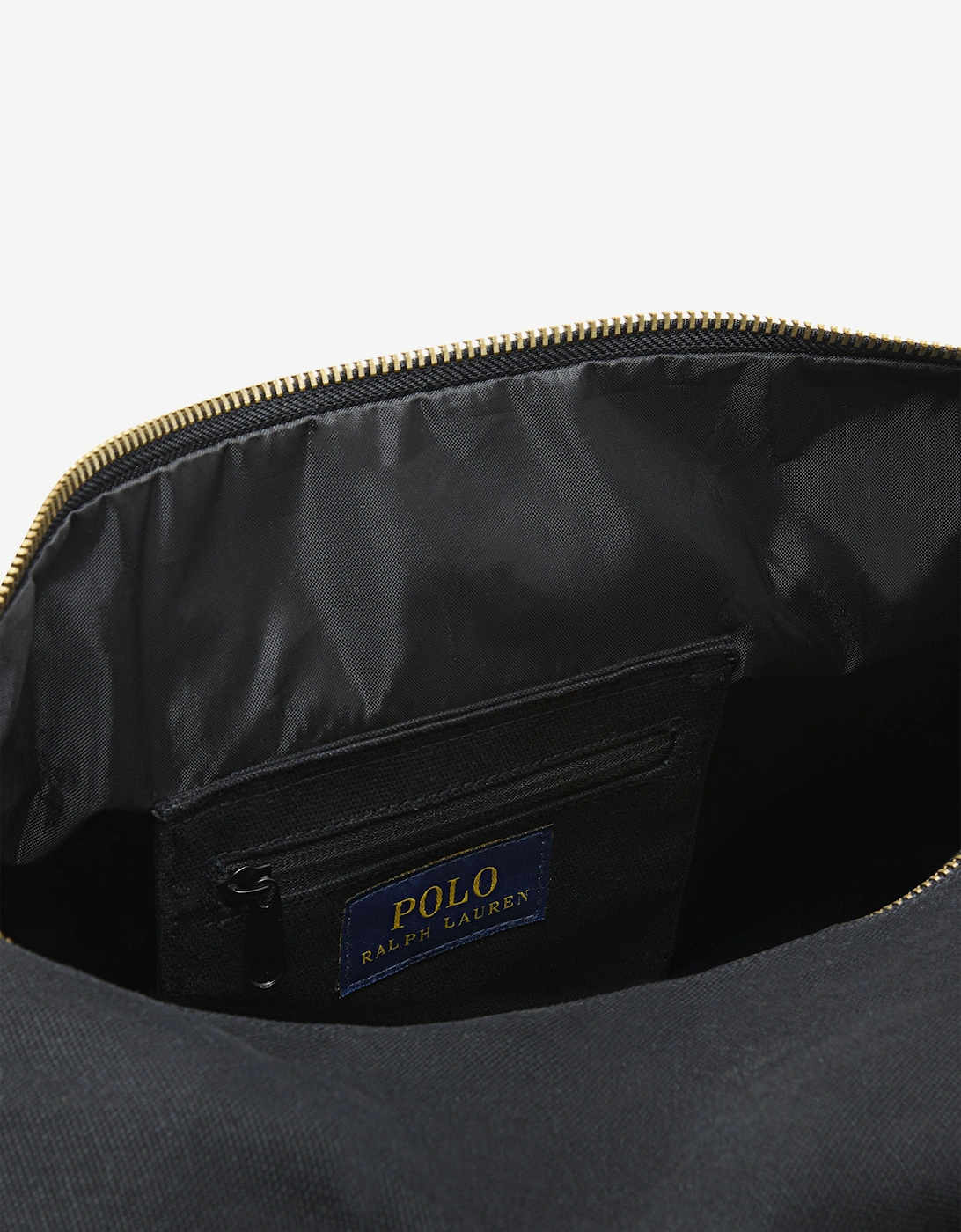 Boys Polo Player Duffle Bag in Black (47cm)