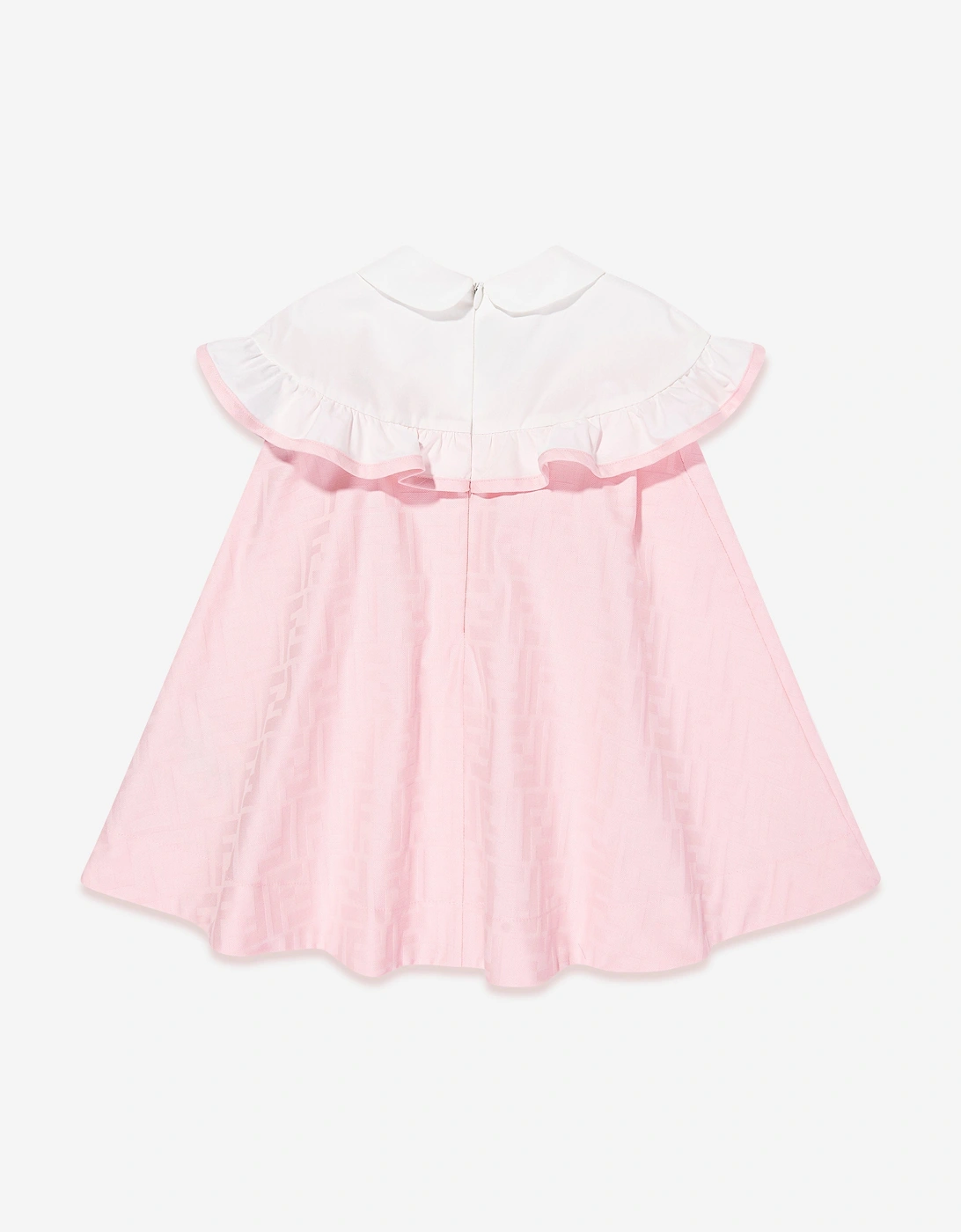 Baby Girls FF Jacquard Logo Dress in Pink