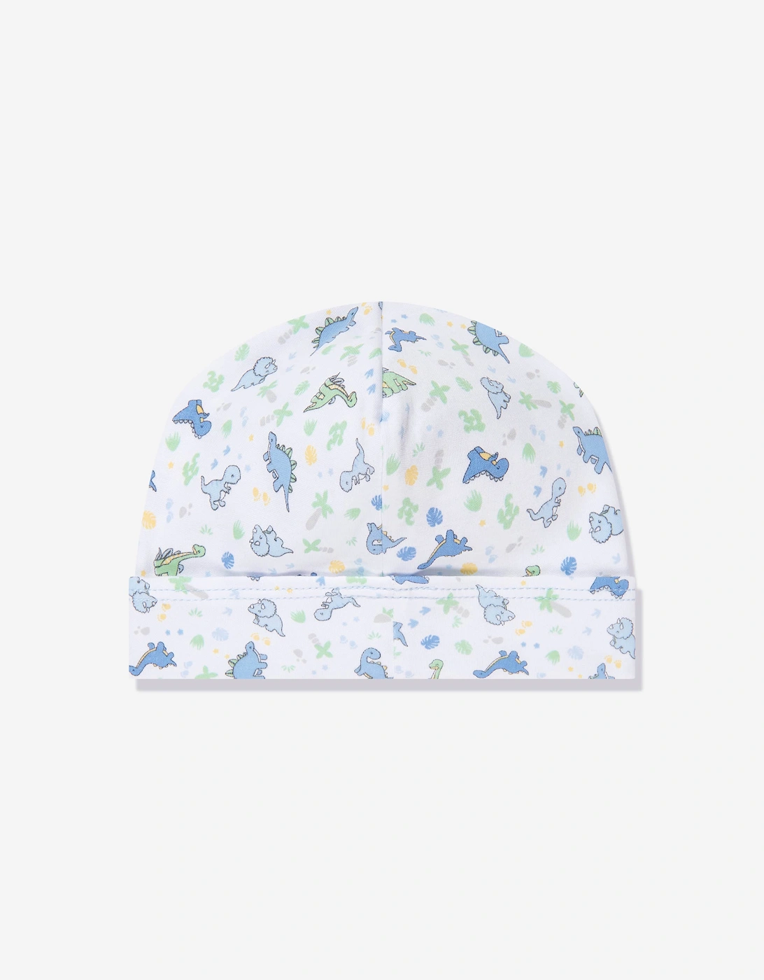 Baby Boys Dinoland Beanie Hat in White