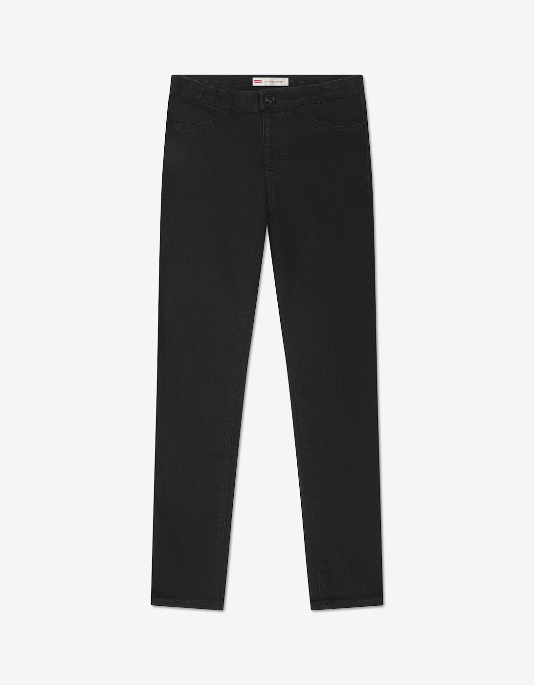 Girls Pull On Jeggings in Black, 5 of 4