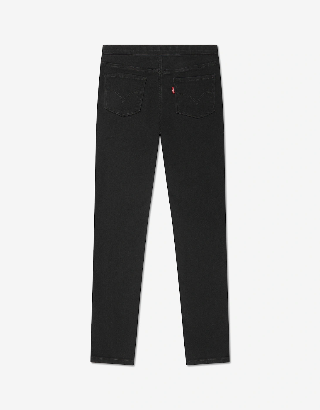 Girls Pull On Jeggings in Black