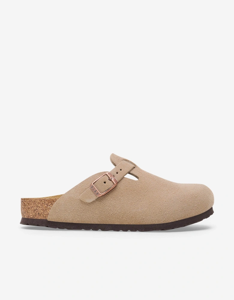 BIRKENSTOCK Kids Boston Clog Sandals in Beige