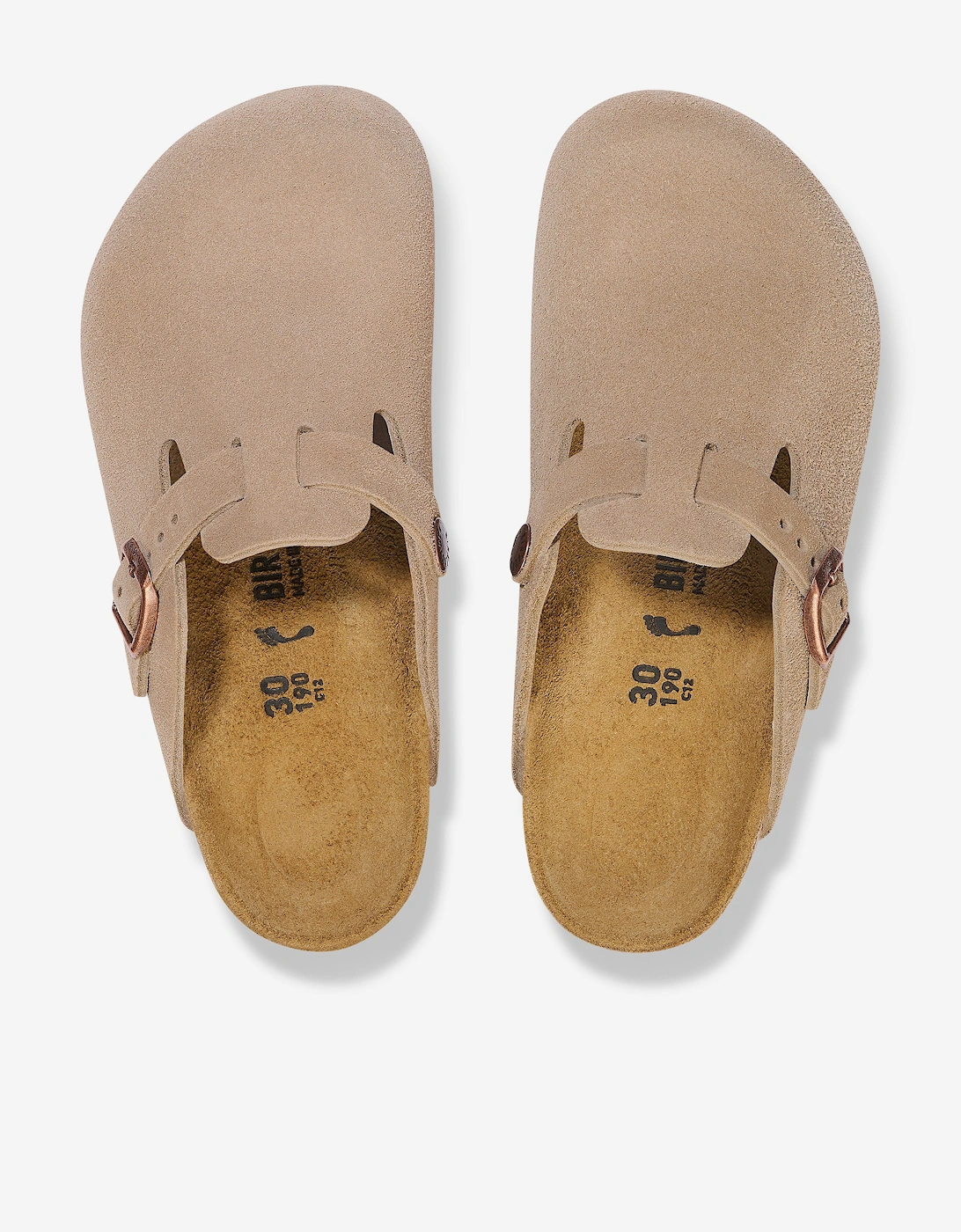 BIRKENSTOCK Kids Boston Clog Sandals in Beige