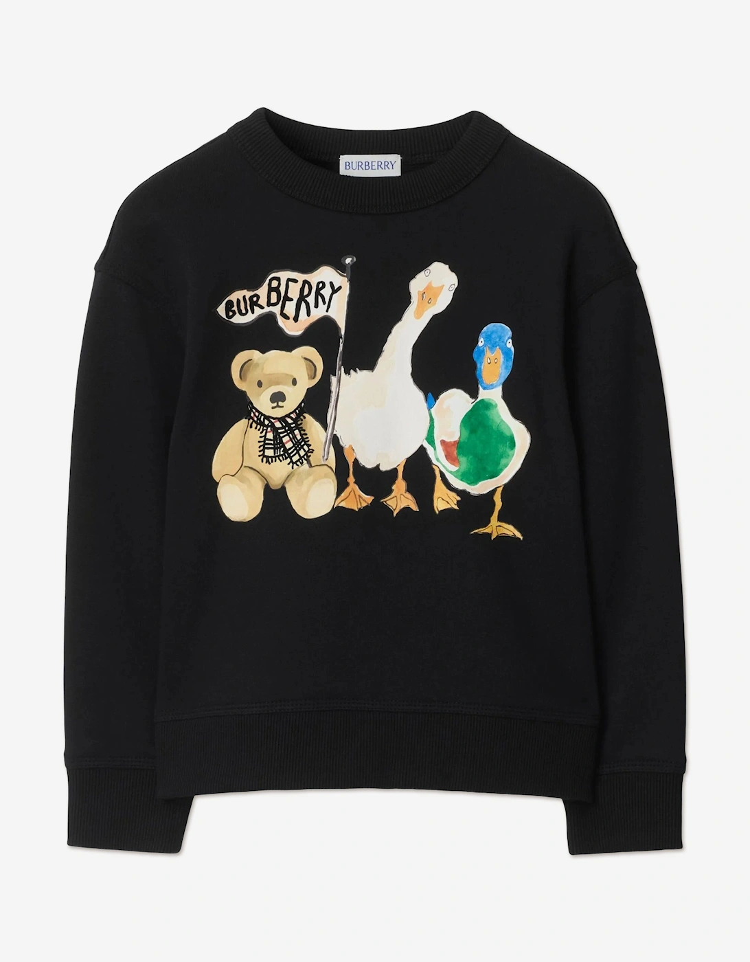 Boys Teddy and Friends Sweatshirt in Black, 5 of 4