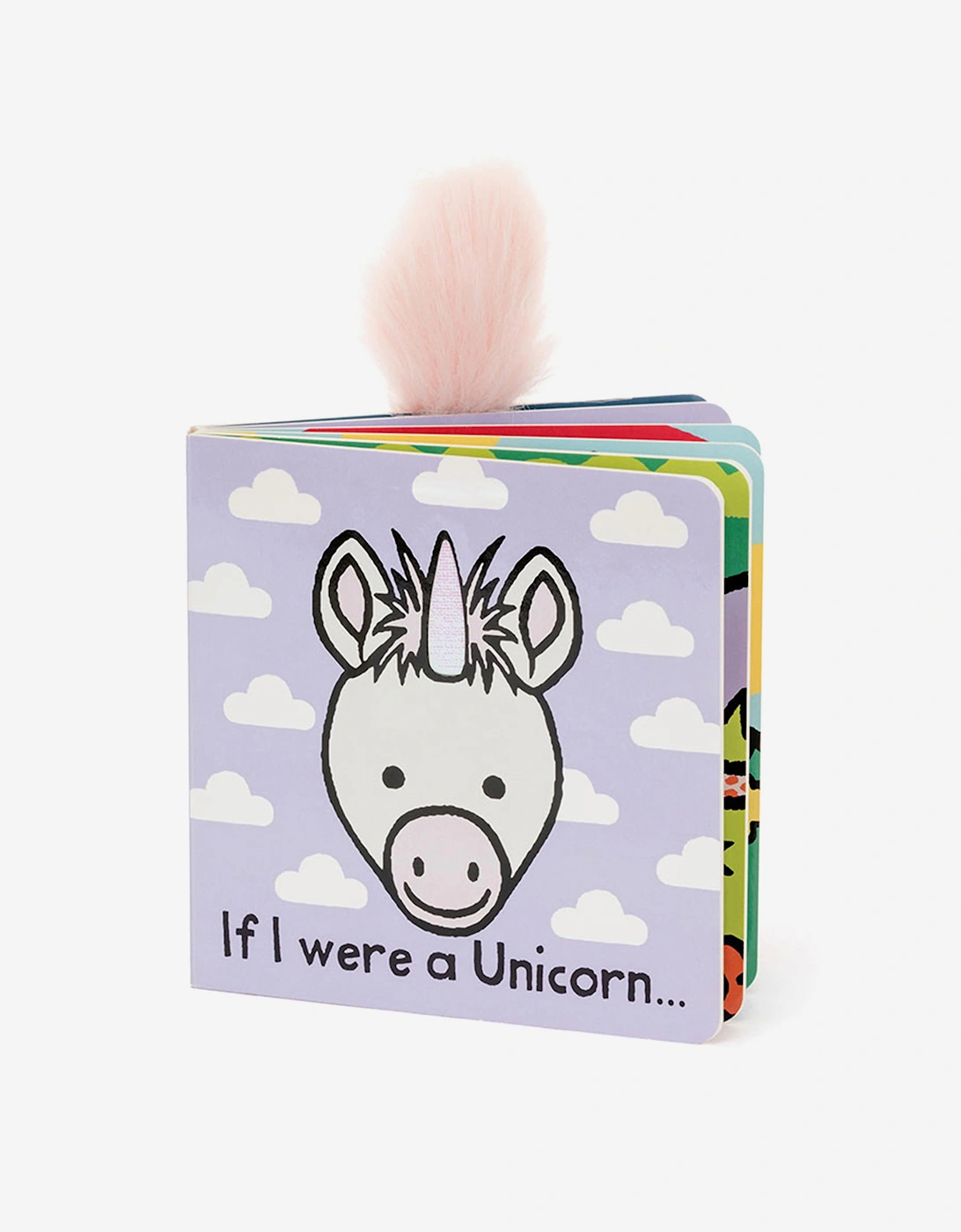 If I Were a Unicorn Board Book in Purple (15cm)