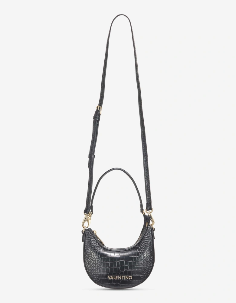 Icon Hobo Bag in Black (18.5cm)