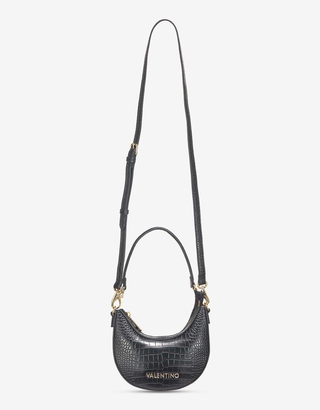 Icon Hobo Bag in Black (18.5cm)