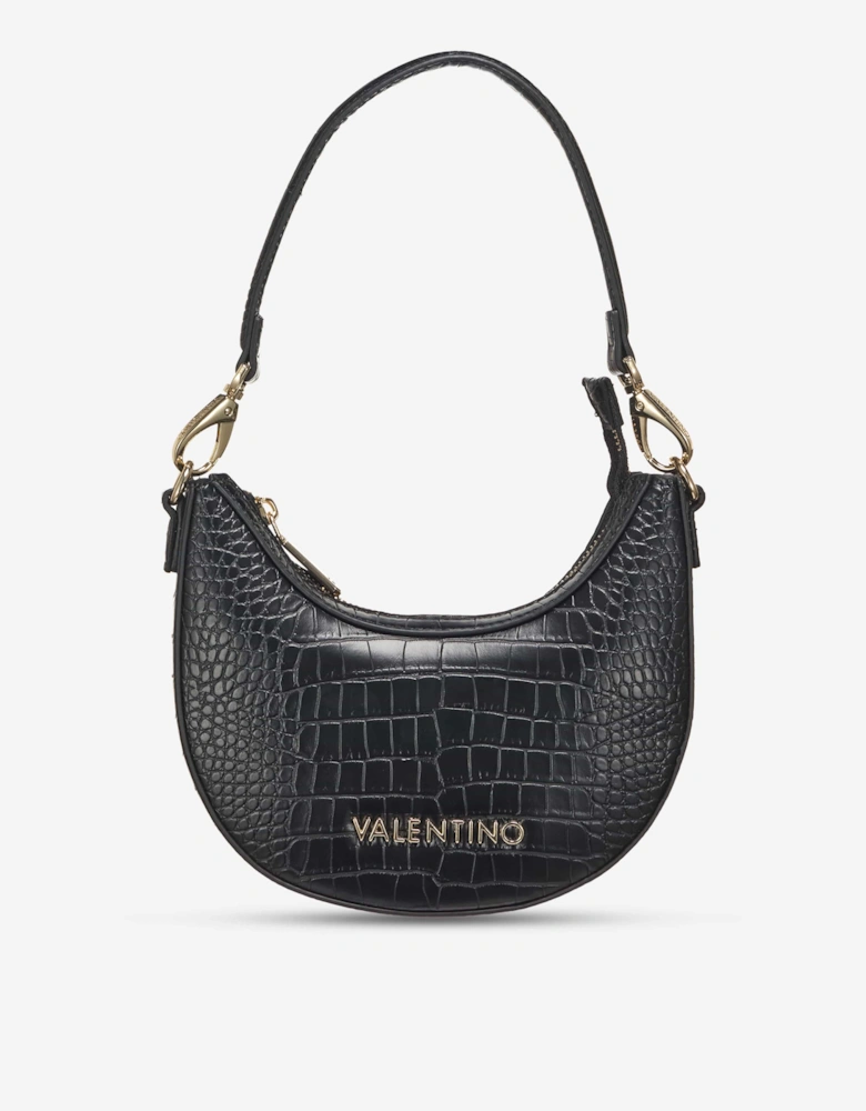 Icon Hobo Bag in Black (18.5cm)