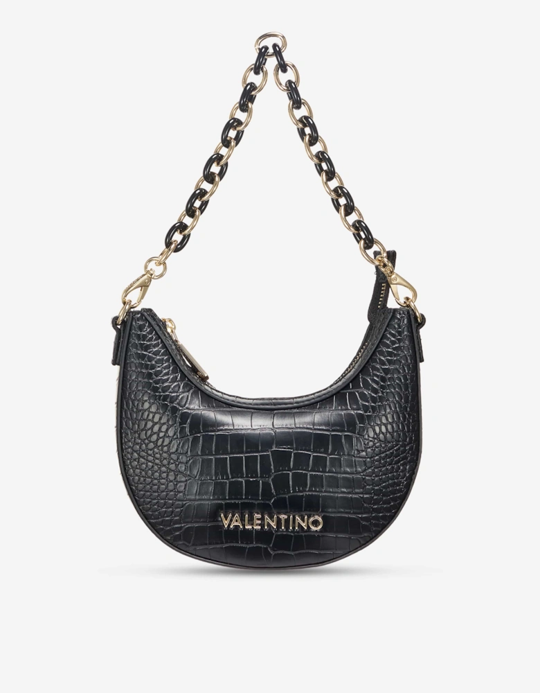 Icon Hobo Bag in Black (18.5cm)