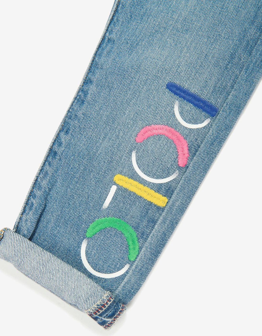 Girls Polo Boyfriend Jeans in Blue