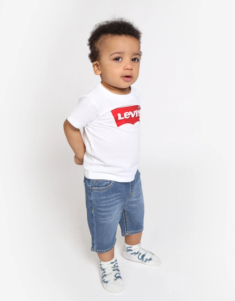 Baby Boys Batwing T-Shirt in White