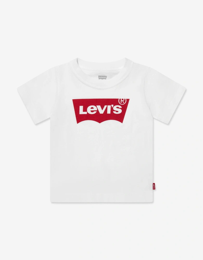 Baby Boys Batwing T-Shirt in White