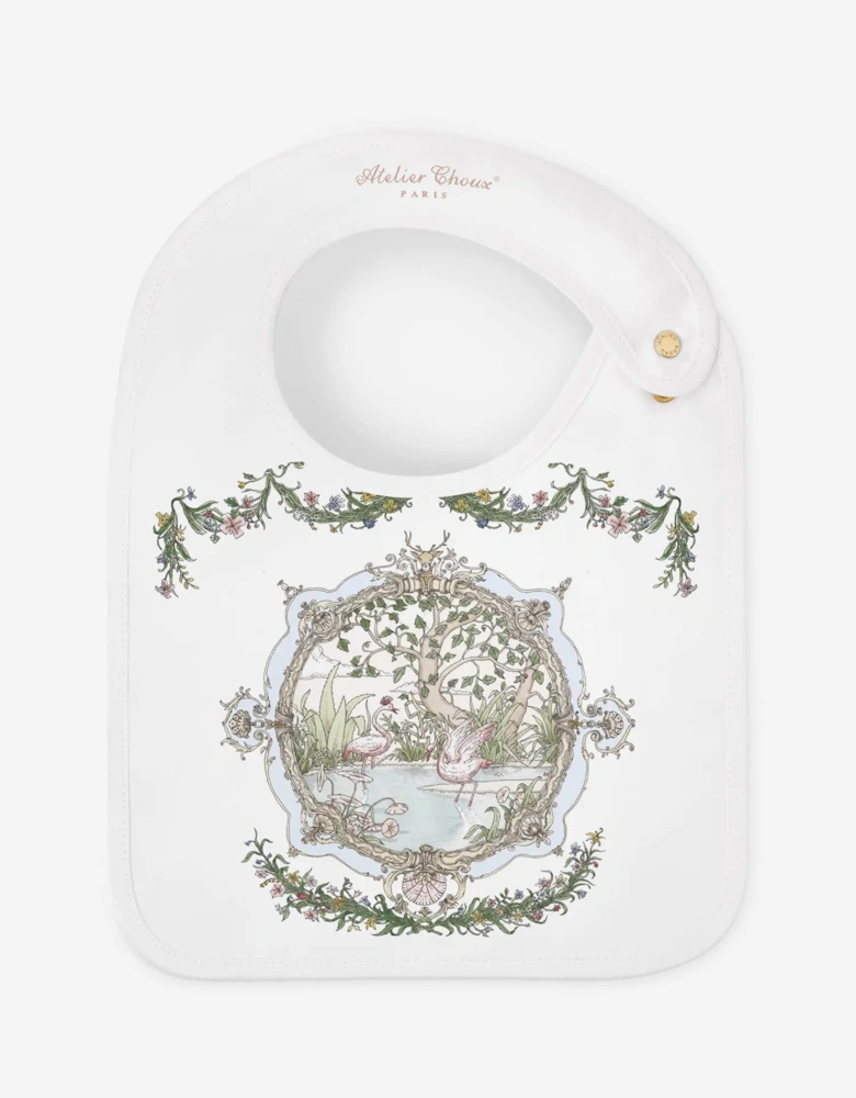 Baby Tapestry - The Original Carré and Satin Bib Set in Multicolour