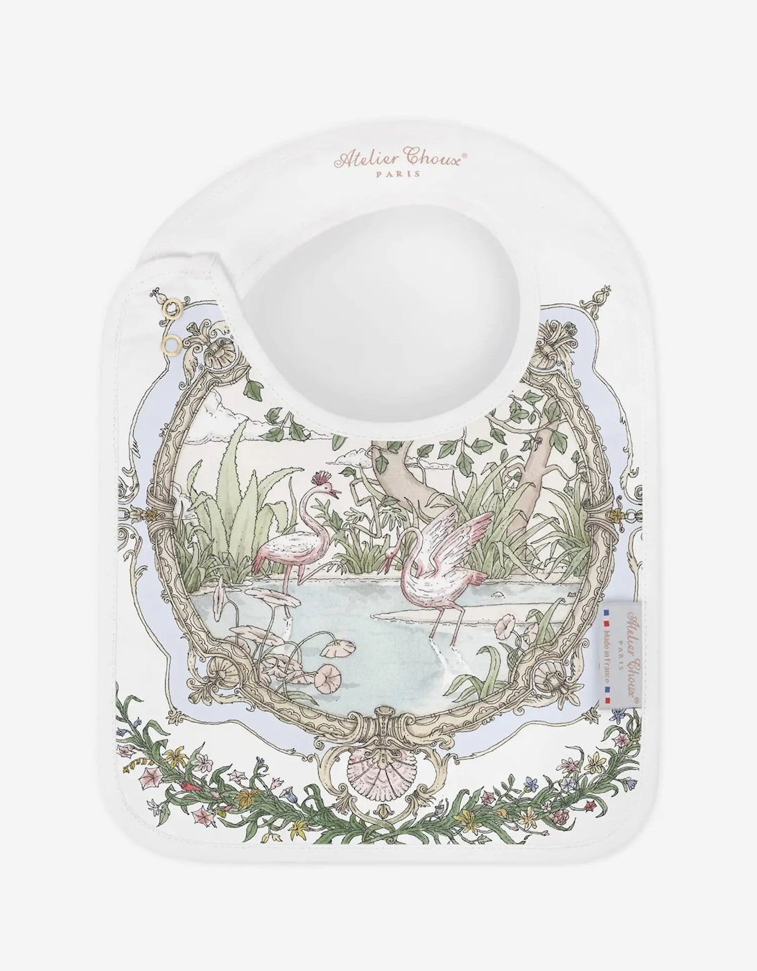 Baby Tapestry - The Original Carré and Satin Bib Set in Multicolour