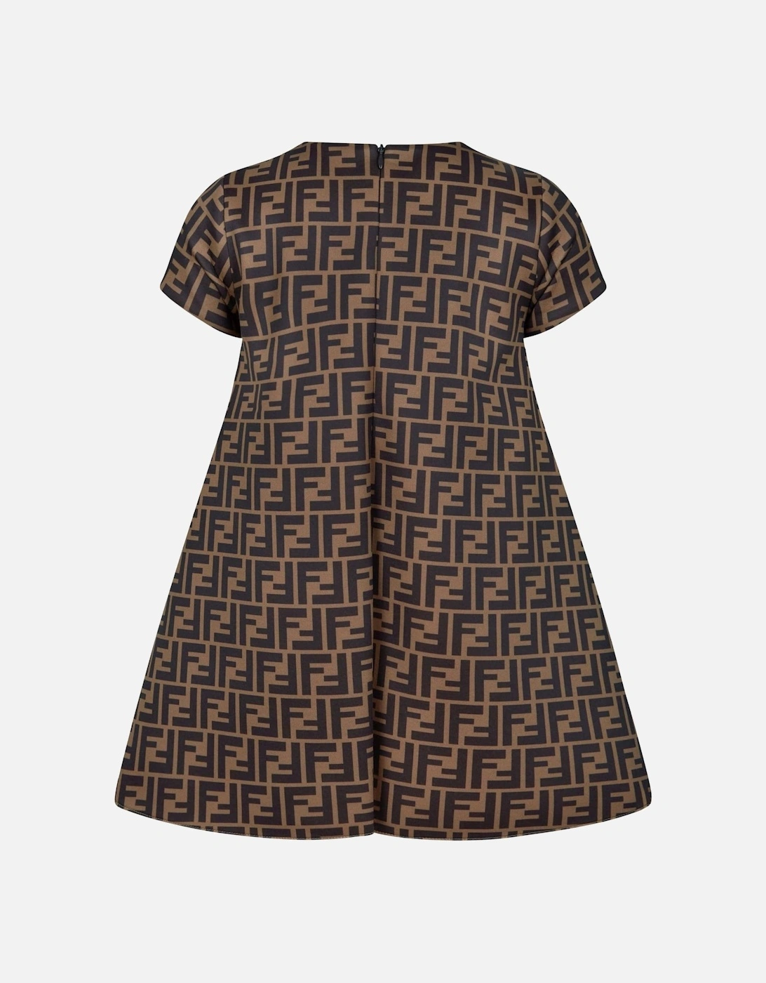Girls Neoprene FF Logo Bow Dress