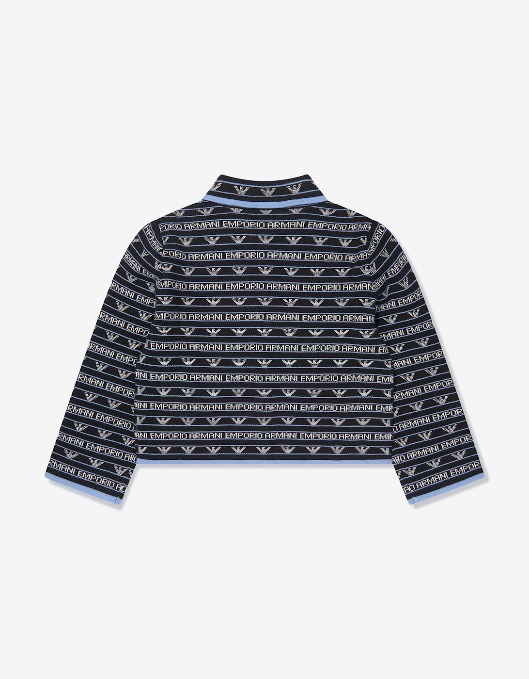 Girls Logo Jacket In Navy
