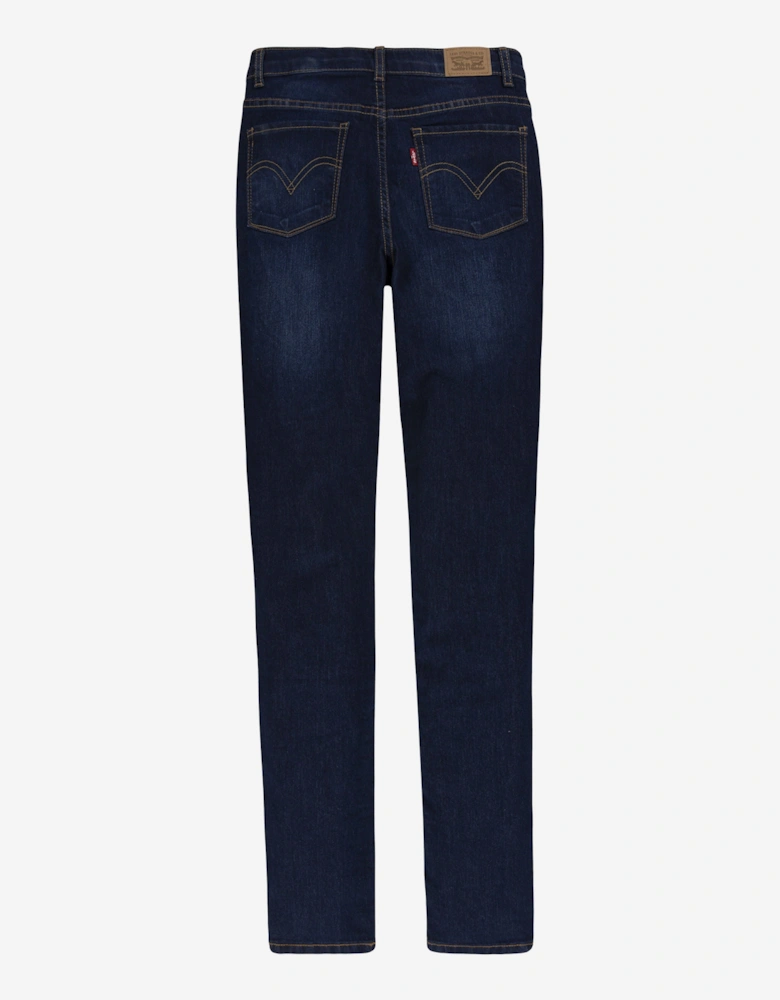 Girls 720 High Rise Super Skinny Jeans in Blue