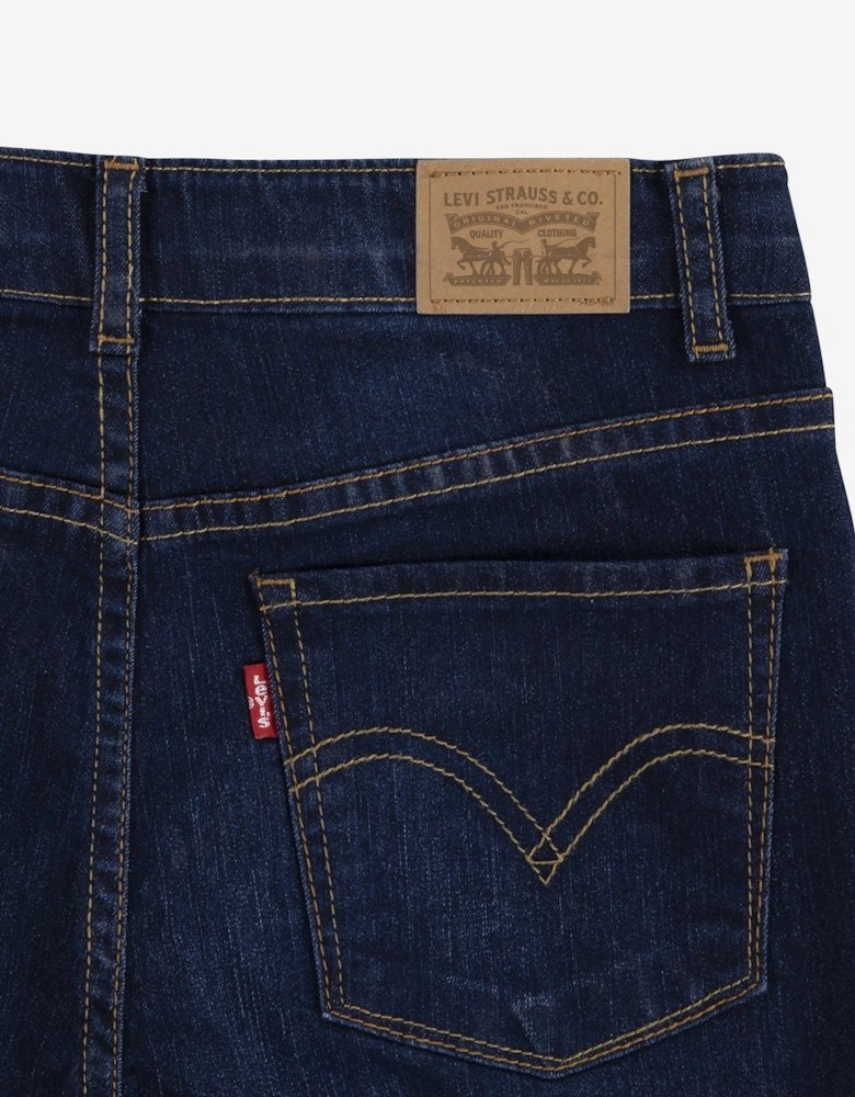 Girls 720 High Rise Super Skinny Jeans in Blue