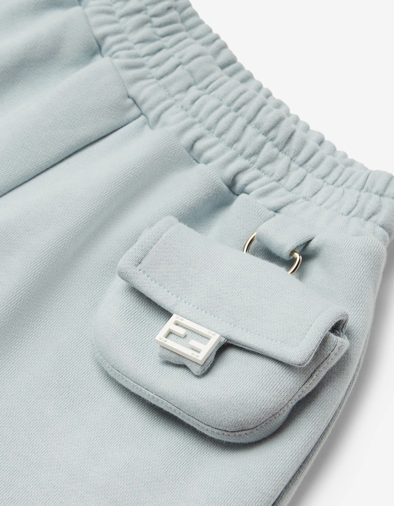 Girls Baguette Shorts in Blue