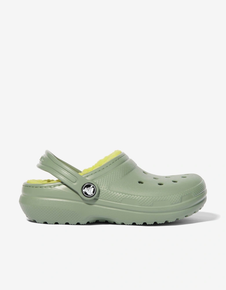 Kids Classic Lined Clog in Green