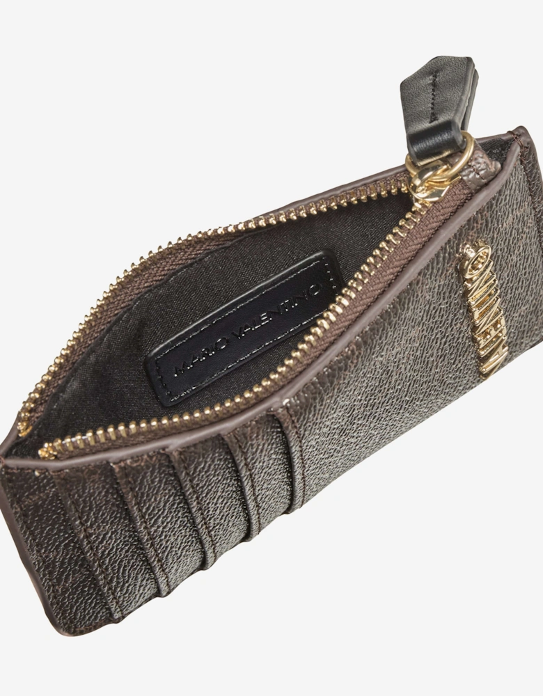 Lady Re Credit Card Case in Brown (15cm)