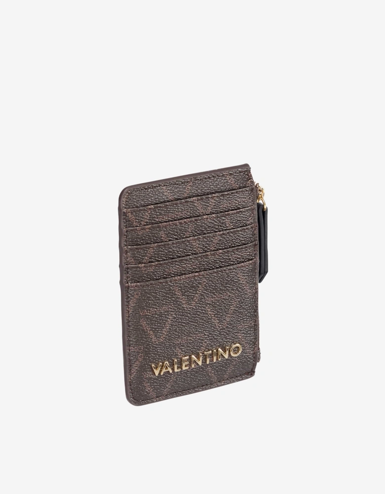 Lady Re Credit Card Case in Brown (15cm)