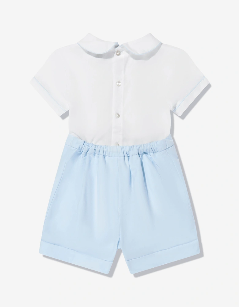 Baby Boys Shorts Set in Blue