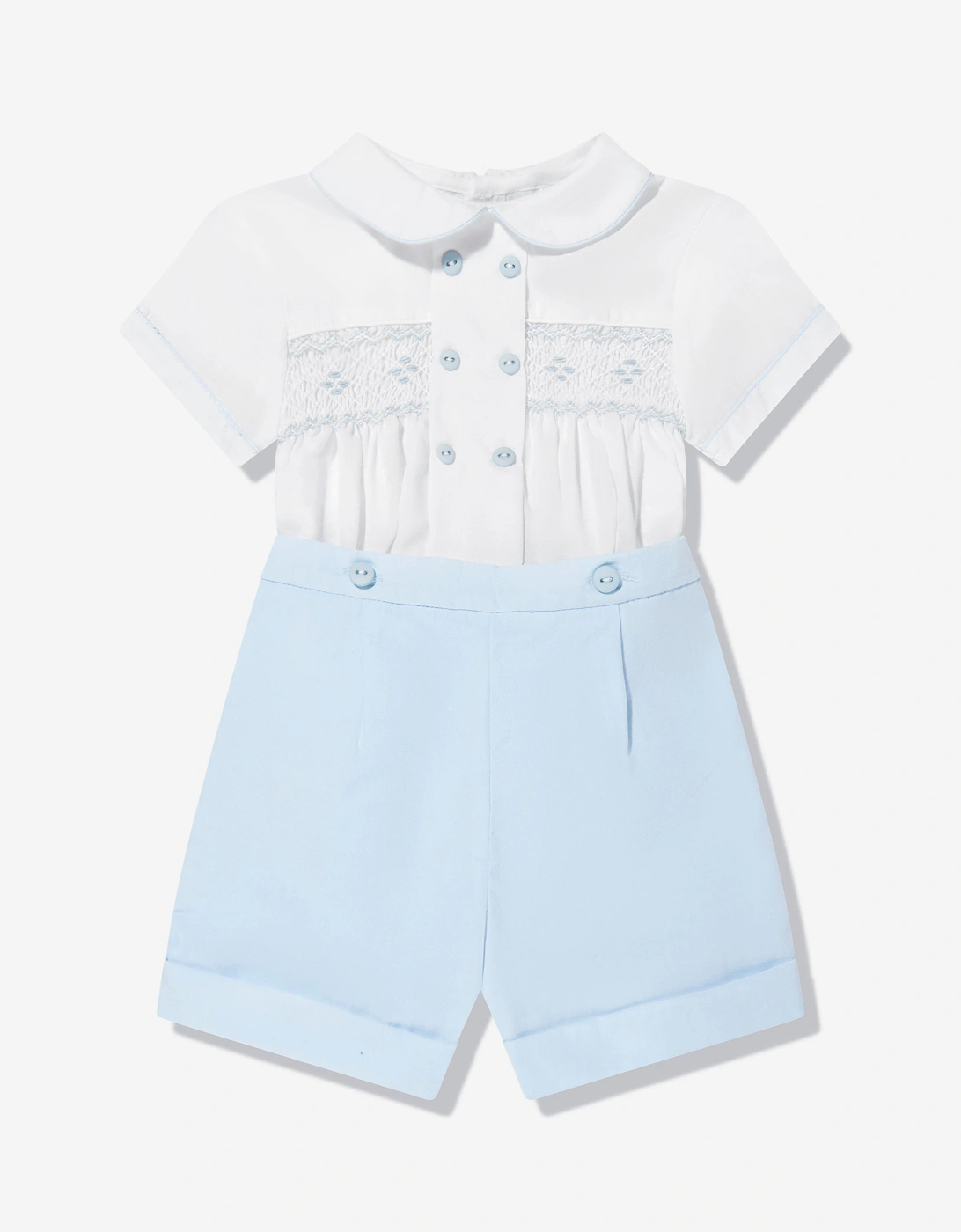 Baby Boys Shorts Set in Blue, 5 of 4