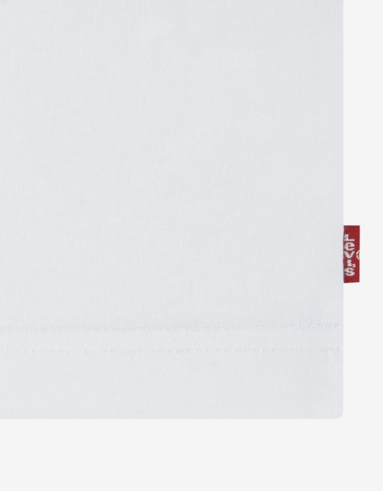 Boys Crashing Waves Batwing T-Shirt in White