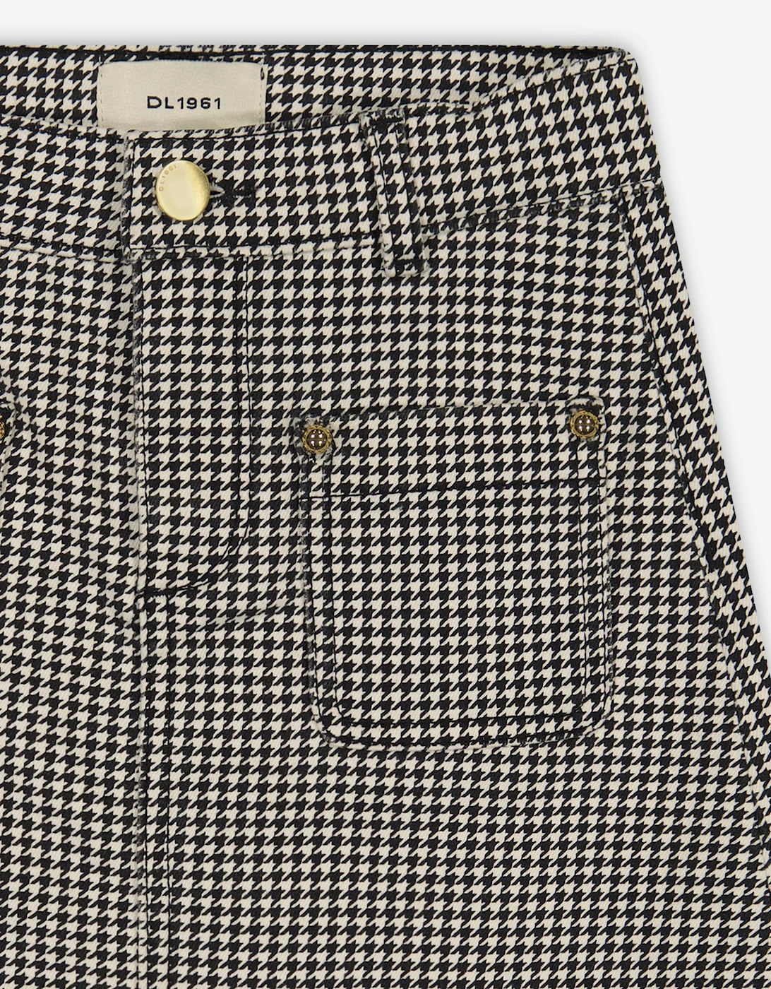 Girls Jenny Mini Skirt in Grey