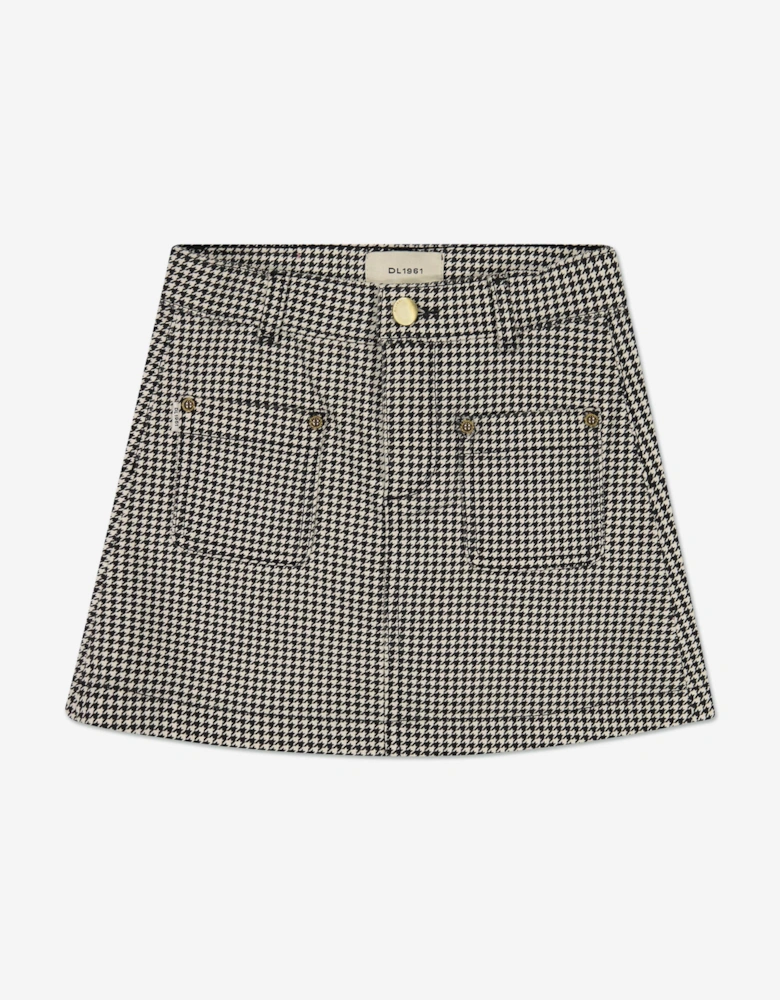 Girls Jenny Mini Skirt in Grey
