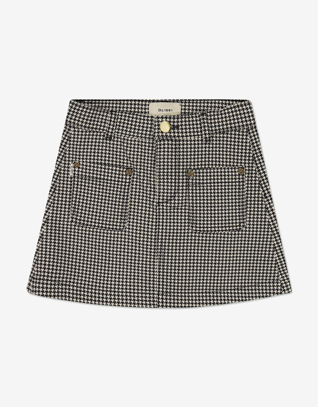 Girl's DL1961 Girls Jenny Mini Skirt in Grey - Size: 12 years