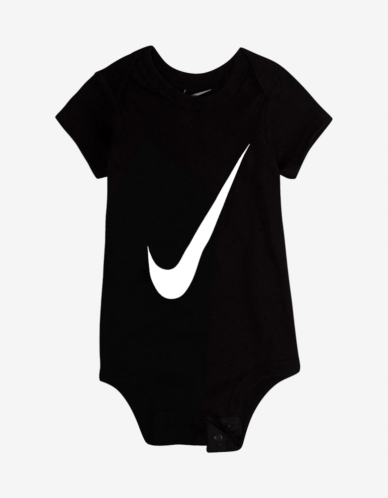 Baby Boys Swoosh 3 Pack Bodysuit Set in Multicolour