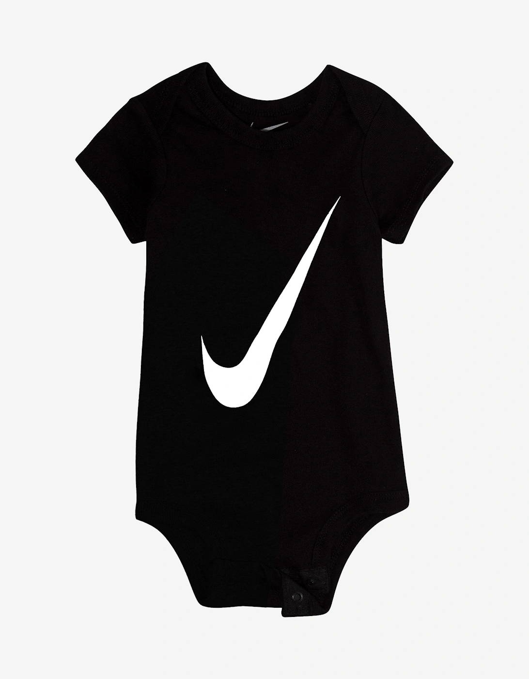 Baby Boys Swoosh 3 Pack Bodysuit Set in Multicolour