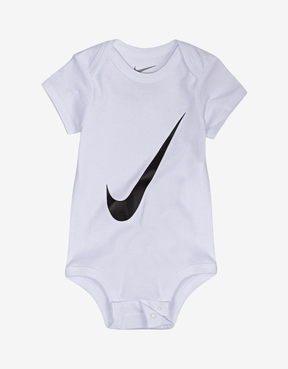 Baby Boys Swoosh 3 Pack Bodysuit Set in Multicolour