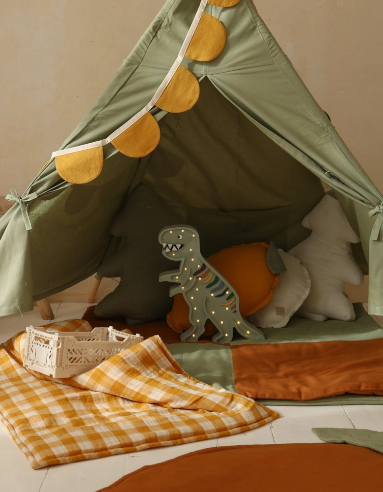 Dino T.Rex Lamp in Grey (38.5×26.5x5.5 cm)