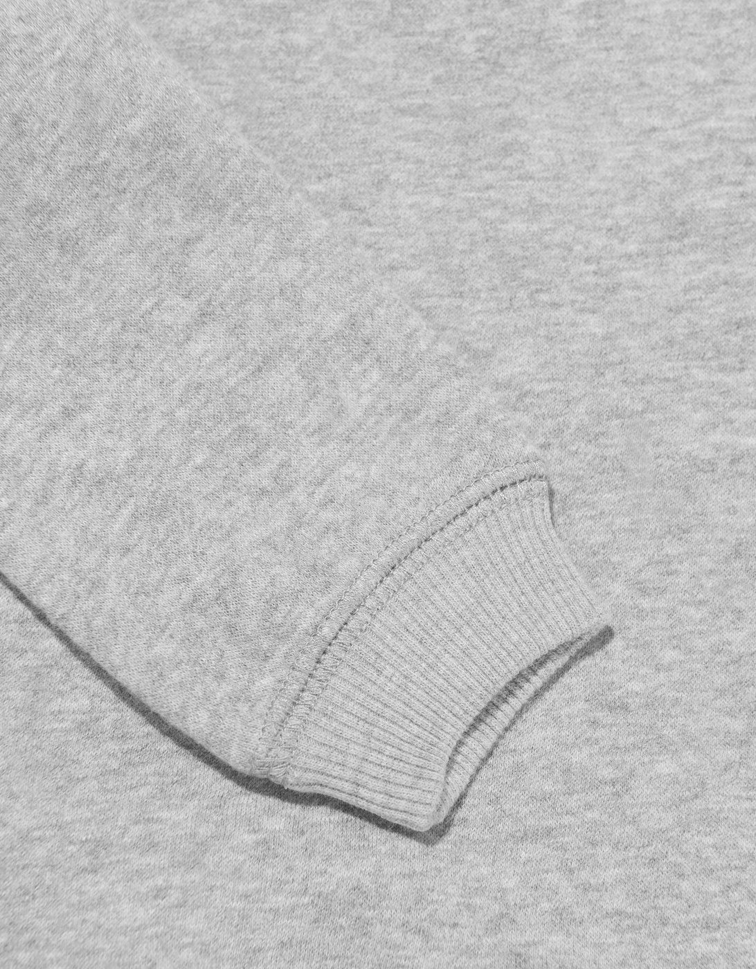 Baby Boys Batwing Crewneck Sweatshirt in Grey