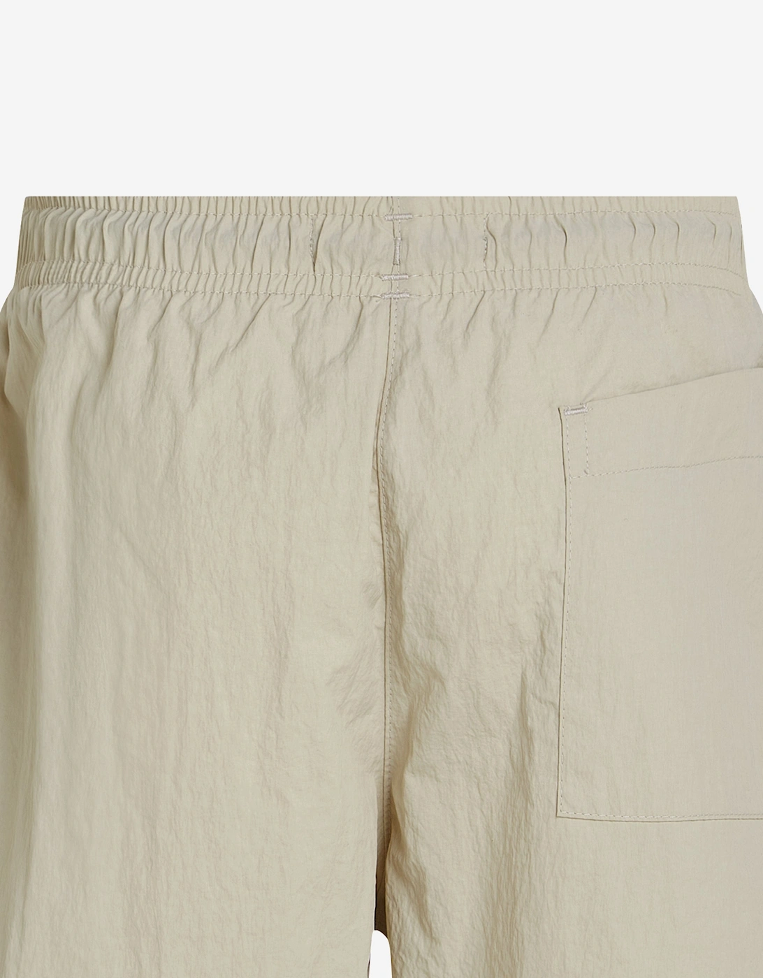 Boys Logo Swim Short in Ivory