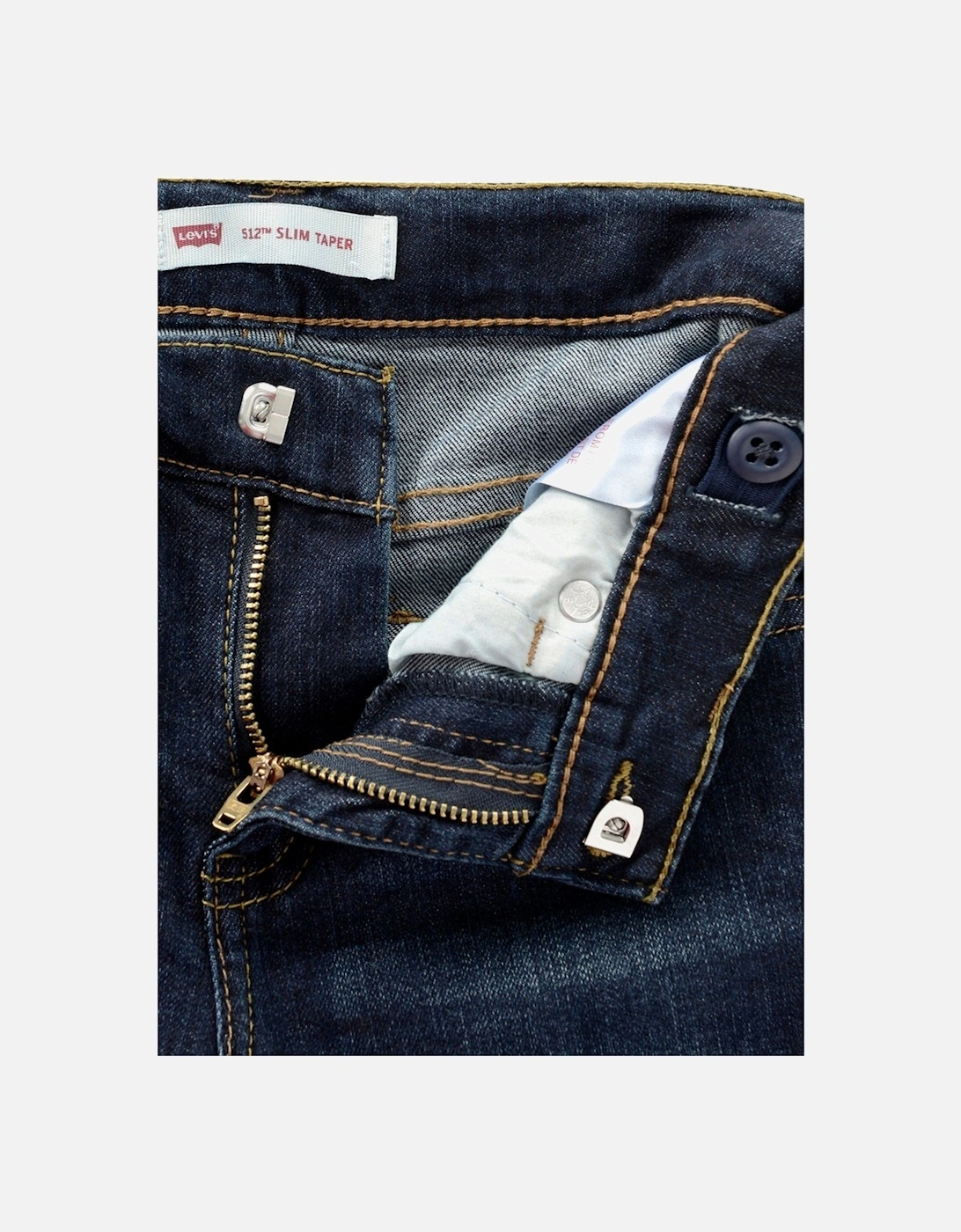 Boys 512 Slim Taper Jeans in Navy