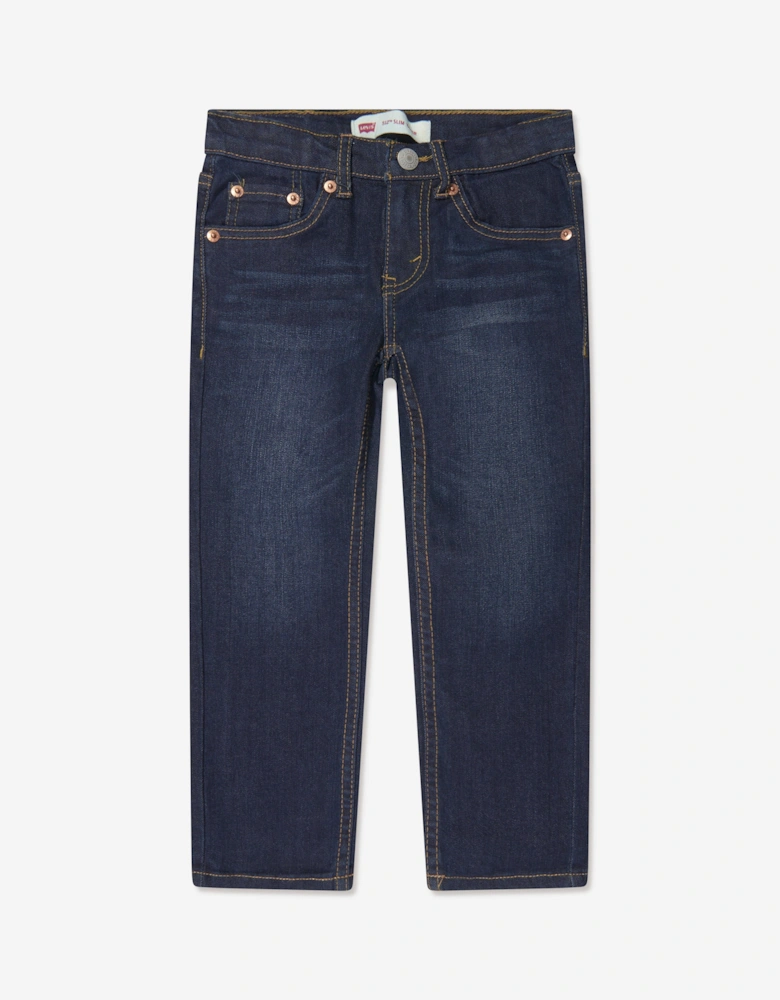 Boys 512 Slim Taper Jeans in Navy