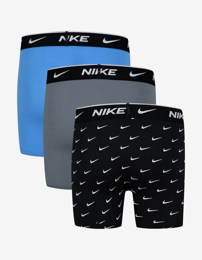 Boys Everyday Printed Boxer Shorts Set in Multicolour