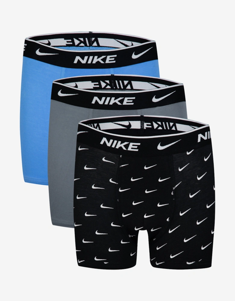 Boys Everyday Printed Boxer Shorts Set in Multicolour