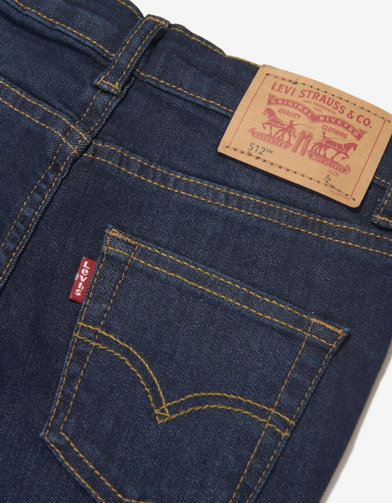 Boys 512 Slim Taper Jeans in Navy
