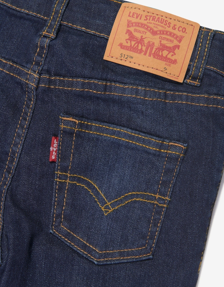 Boys 512 Slim Taper Jeans in Navy