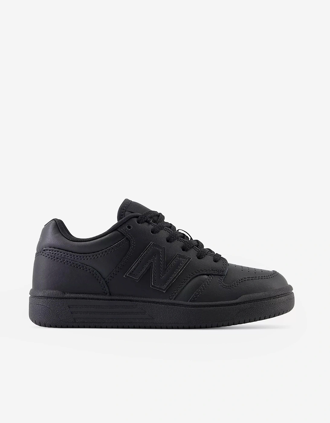 New Balance Boys Black 'S 480 Trainers In  Size 30.5 Kids